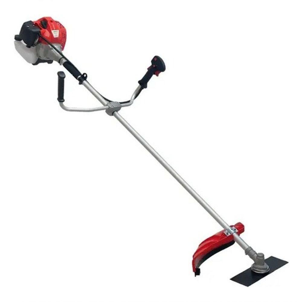 Roçadeira Gasolina Anmax Cg430 Tb Com Faca 2 Pontas + Lamina Serra 80 Dentes P/ Corte De Galhos E Troncos - 1