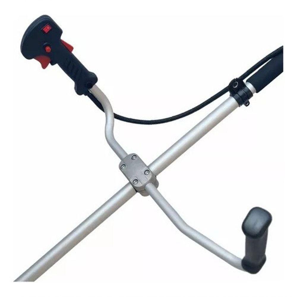 Roçadeira Gasolina Anmax Cg430 Tb Com Faca 2 Pontas + Lamina Serra 80 Dentes P/ Corte De Galhos E Troncos - 6