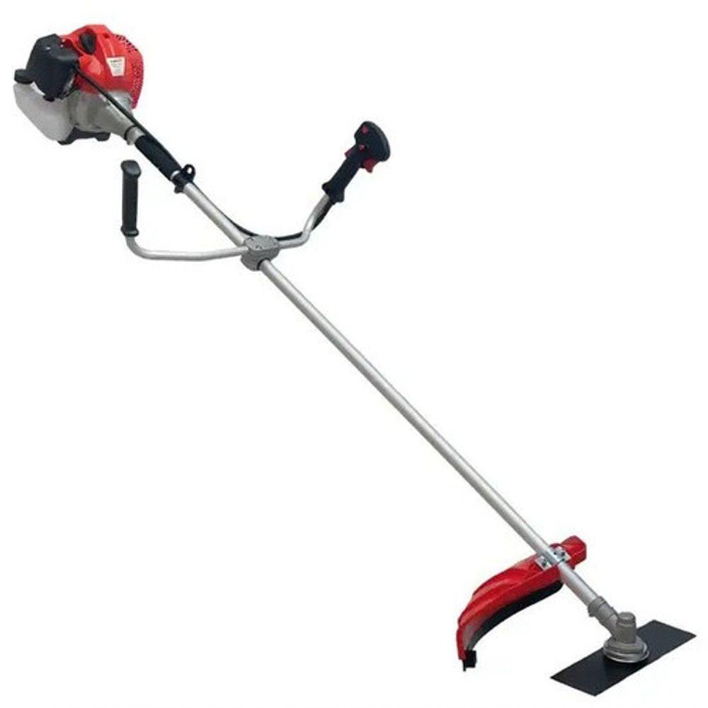 Roçadeira E Cortador De Grama Lateral Cg430 Tb 43cc 2hp Com Faca 2 Pontas + Lamina De Vídea 40 Dentes P/ Troncos - 1