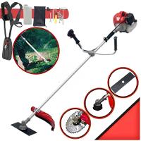 Roçadeira E Cortador De Grama Lateral Cg430 Tb 43cc 2hp Com Faca 2 Pontas + Lamina De Vídea 40 Dentes P/ Troncos - 2