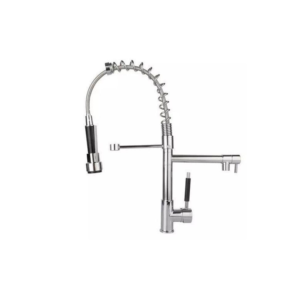 Torneira Monocomando Cozinha Gourmet C- Spray Móvel 70cm - 2