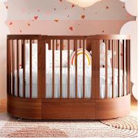 Quarto Bebê Completo Com Berço E Cômoda Coleção Wave Divicar Mel - 6