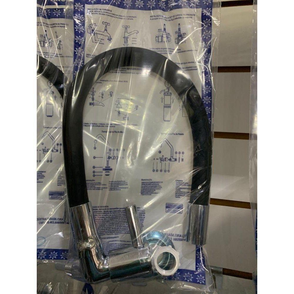 Torneira Gourmet C61 Flexível De Cozinha Preta 1-4 De Volta - 2