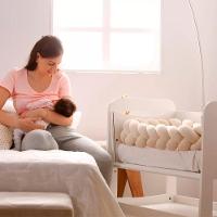 Mini Berço Moisés 3 Em 1 Com Colchão Divicar Branco - 2