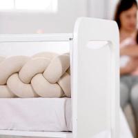 Mini Berço Moisés 3 Em 1 Com Colchão Divicar Branco