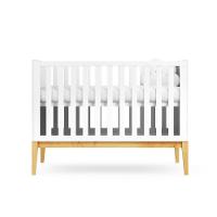 Berço Retrô Mini Cama 2 Em 1 Com Colchão Amor Perfeito Branco - 5