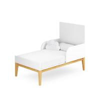 Berço Retrô Mini Cama 2 Em 1 Com Colchão Amor Perfeito Branco - 7