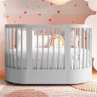 Quarto Bebê Completo Com Berço E Cômoda Coleção Wave Divicar Cinza - 6