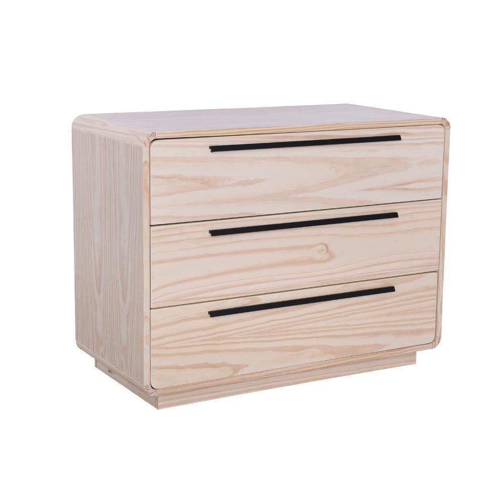 Quarto Bebê Completo Com Berço E Cômoda Coleção Wave Divicar Nature - 5