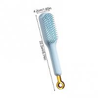 Pente Telescópico Yl Mágico , De Limpeza Do Couro Cabeludo Home Antiestático Cabelos Brush , Hair Escova Para Longos Cor - 1