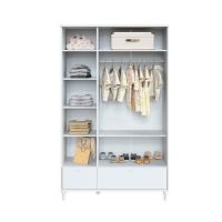 Quarto Bebê Completo Berço Cômoda Guarda Roupa Fofura Rattan Branco - 10