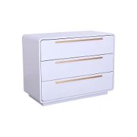 Quarto Bebê Completo Com Berço E Cômoda Coleção Wave Divicar Branco - 6