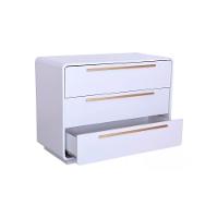 Quarto Bebê Completo Com Berço E Cômoda Coleção Wave Divicar Branco - 9