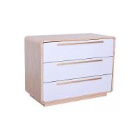 Quarto Bebê Completo Com Berço E Cômoda Coleção Wave Divicar Nature Branco - 5