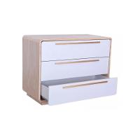 Quarto Bebê Completo Com Berço E Cômoda Coleção Wave Divicar Nature Branco - 6