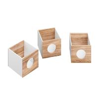 Estante Organizadora De Brinquedos Coleção Tivoli Divicar Branco Carvalho Treviso