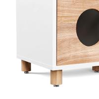 Estante Organizadora De Brinquedos Coleção Tivoli Divicar Branco Carvalho Treviso - 5