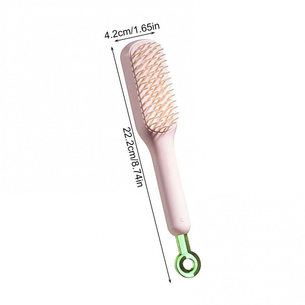 Pente Telescópico Yl Mágico , De Limpeza Do Couro Cabeludo Home Antiestático Cabelos Brush , Hair Escova Para Longos Cor - 1