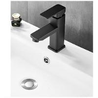 Torneira Banheiro Monocomando Misturador Lavabo Preto Baixa - 7