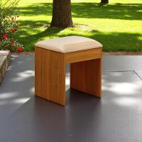 Puff Para Sala Banqueta Retangular Maia Para Penteadeira - 3