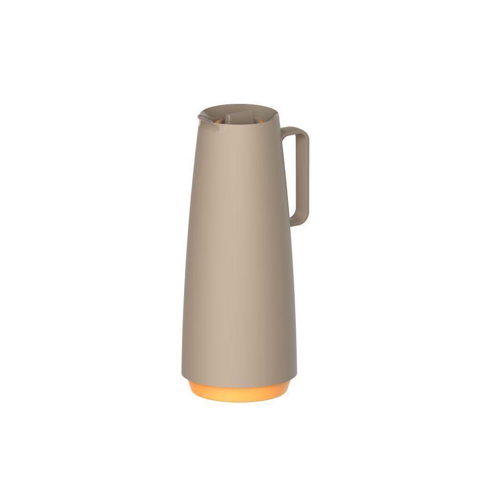 Chaleira Alumínio Paris 1,9l Antiaderente Vermelha Com Bule Garrafa Térmica 1l Bege Tramontina - 4