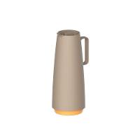 Chaleira Alumínio Paris 1,9l Antiaderente Vermelha Com Bule Garrafa Térmica 1l Bege Tramontina