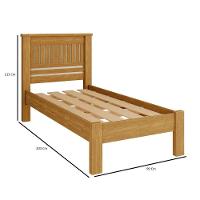 Cama Solteiro Infantil Reforcada Monaco Camas Fenix Cinamomo-off White - 3