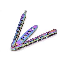 Canivete Butterfly De Manobra Bsl-3 Rainbow Sem Corte Ideal Para Treinamento Iniciante - 2