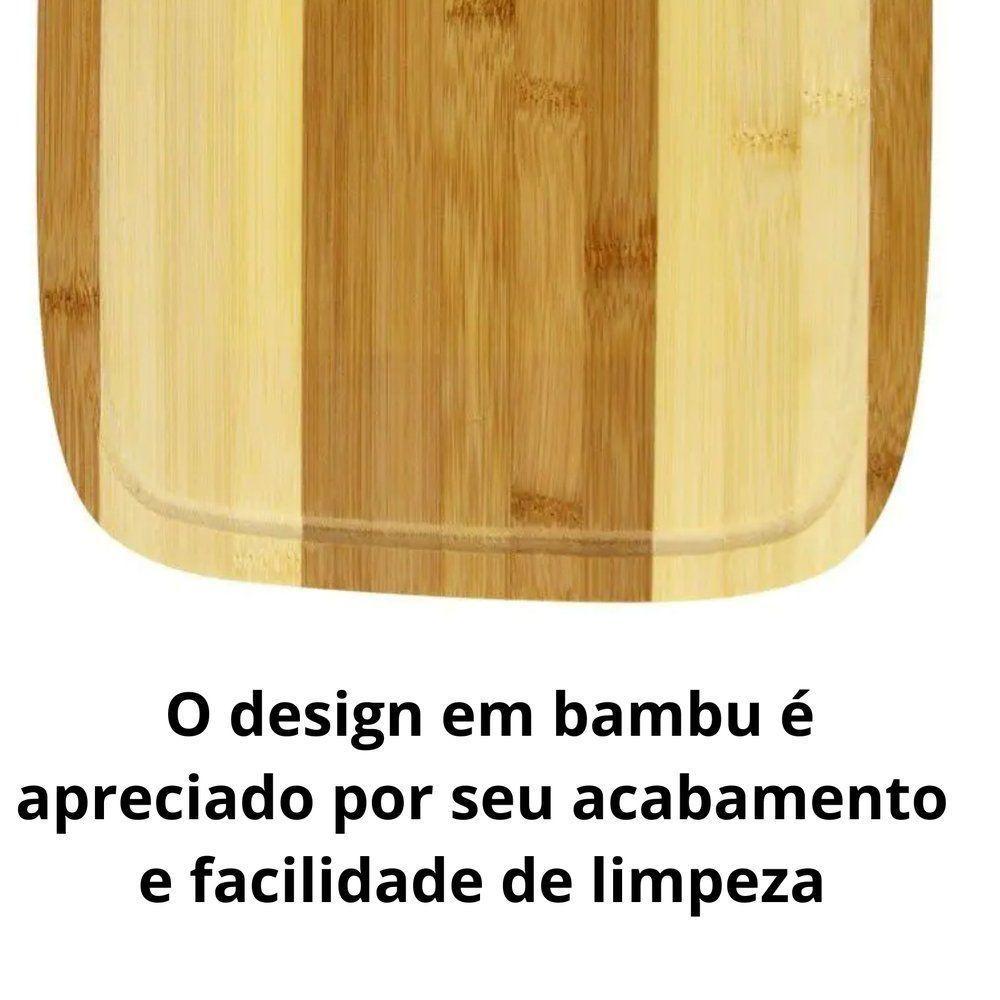 Tábua De Corte Bambu 34x24x1,8cm - 4