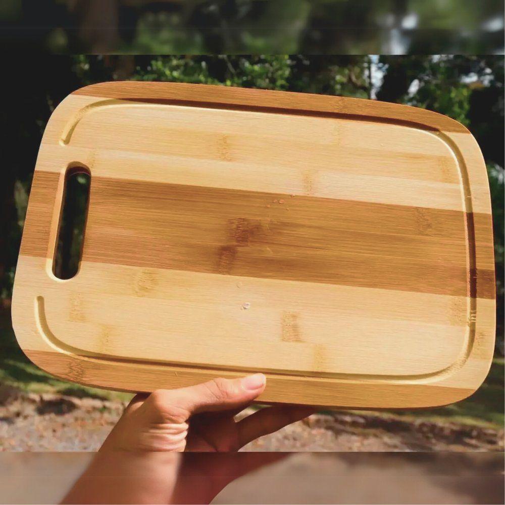 Tábua De Corte Bambu 34x24x1,8cm - 5