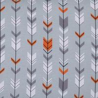 Fronha Estampada Infantil Joy 1 Peça 70cm X 50cm 80% Algodão - 20% Poliéster Percal 180 Fios Cor:cinza - 3