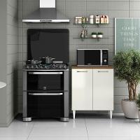 Balcão Aramoveis Atenas 2 Portas 70cm Com Tampo Atacama Com Off White - 3