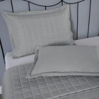 Porta Travesseiro Matelado Soft 1 Peça 70cm X 50cm 100% Poliéster Cor:cinza - 3