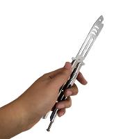 Canivete De Manobras Bsl-1 Prata Shark Para Colecionador Fidget Tricks E Treinamento Cor:prata - 2