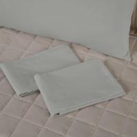 Capa Para Travesseiro Fofuxão 1 Peça 1,46m X 46cm 80% Algodão - 20% Poliéster Percal 140 Fios Com Zíper Cor:cinza - 2