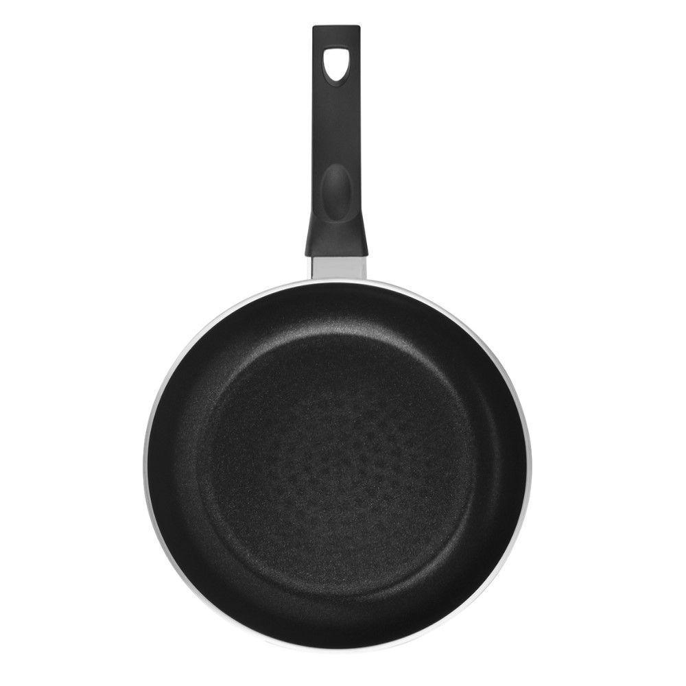 Frigideira Induct+ Preto 22 Cm 1,2 L Em Alumínio Com Revestimento Interno Antiaderente - 3