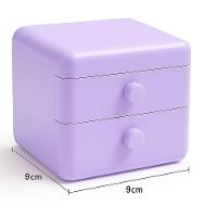 Caixa Organizador Multifuncional Com Gavetas E Compartimento Com Tampa Anti-poeira - 3