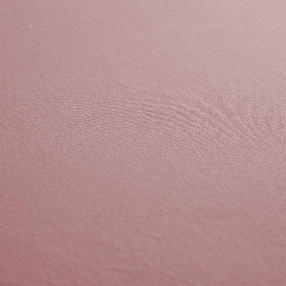 Jogo De Lençol Dia A Dia Liso 2 Peças Solteiro 80% Algodão - 20% Poliéster Percal 140 Fios Cor:rosê - 4