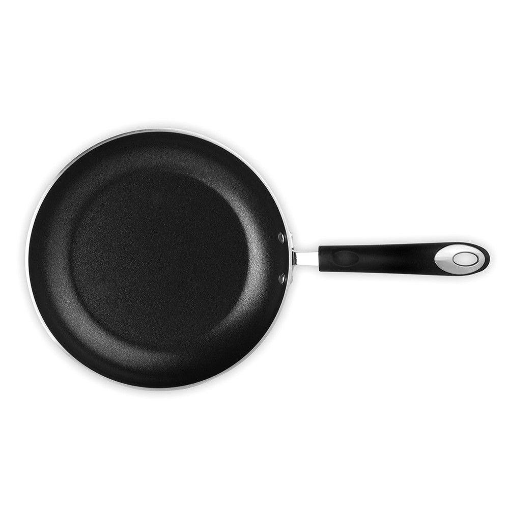 Frigideira Dom Preta 32 Cm 3,6 L Em Alumínio Com Revestimento Interno Antiaderente - 6