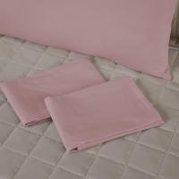 Capa Para Travesseiro Fofuxão 1 Peça 1,46m X 46cm 80% Algodão - 20% Poliéster Percal 140 Fios Com Zíper Cor:rosê - 4
