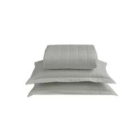 Kit Cobre Leito Matelado Dupla Face Soft 3 Peças Casal 100% Poliéster Cor:cinza - 1