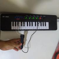 Mini Teclado Piano 32 Teclas Musical Karaokê E Microfone - 3