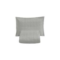 Kit Cobre Leito Matelado Dupla Face Soft 2 Peças Solteiro 100% Poliéster Cor:cinza - 1