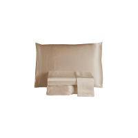 Jogo De Lençol Sublime 4 Peças King 100% Poliéster Tecido Cetim Charmousse Cor:nude - 1