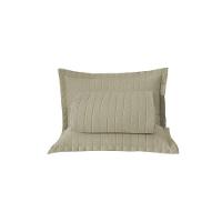 Kit Cobre Leito Matelado Copacabana 3 Peças King 100% Poliéster Percal 300 Fios Cor:cáqui - 1