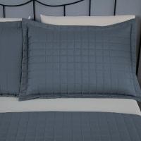 Kit Cobre Leito Matelado Copacabana 3 Peças King 100% Poliéster Percal 300 Fios Cor:azul - 4