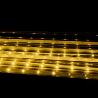 8 Tubos De Luz Led 75cm Iluminação Cascata De Efeito Gelo Chuva Natal Branco Quente - 1