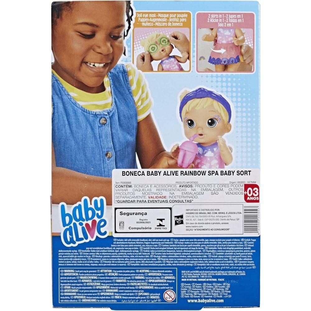 Boneca Baby Alive Dia No Spa - Loira - Hasbro - 4