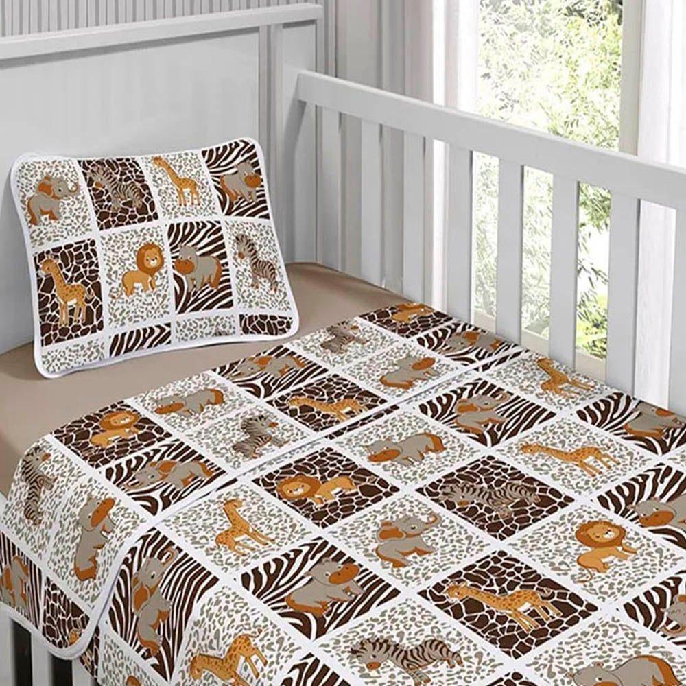 Jogo De Cama Tecebem Malha Mini Cama(montessoriana)alivio 3 Peças Duna - 1