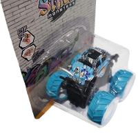 Carrinho Fricção Monster Truck 1:64 Escala Radical Suspensão Fusca Azul 06 - 3